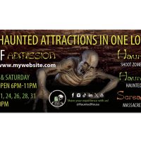 Haunted House Coupon Template, Halloween Coupon Template, Horror Coupon Template, Scape Room Coupon Template