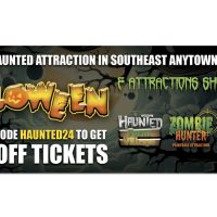Haunted House Coupon Template, Halloween Coupon Template, Horror Coupon Template, Scape Room Coupon Template